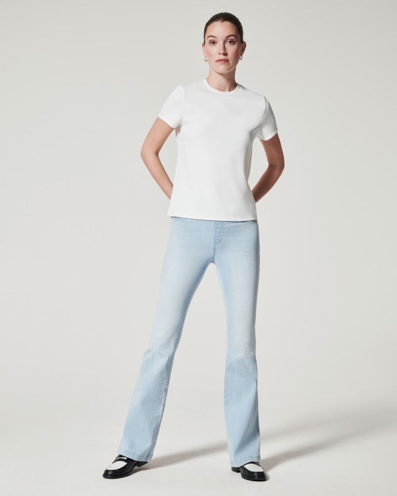 Topy Spanx AirEssentials Cap Sleeve Bílé | 1640728-RJ