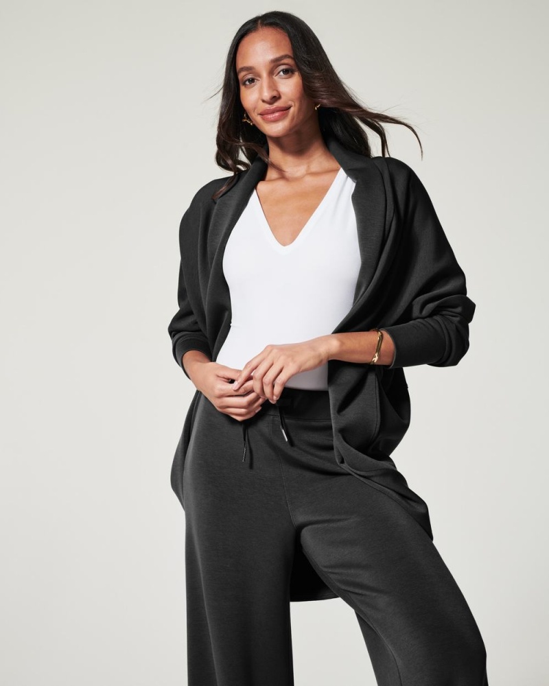 Topy Spanx AirEssentials Cocoon Černé | 6425810-ZH