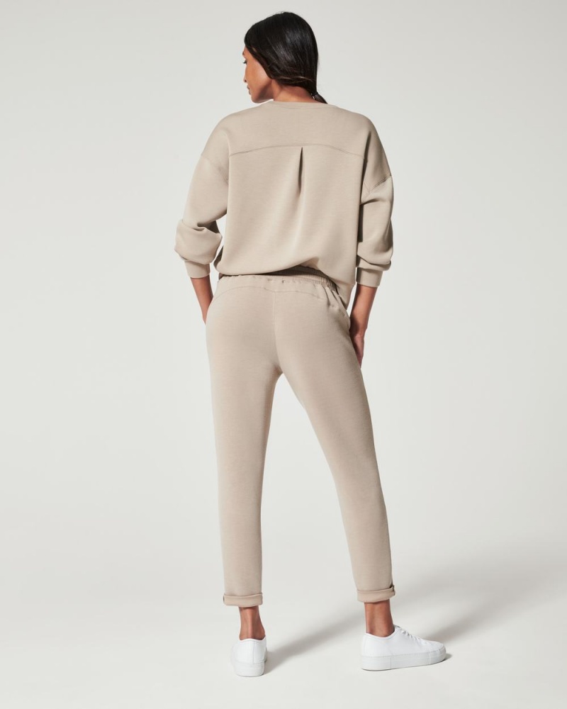 Topy Spanx AirEssentials Crew Béžový | 2541087-OS