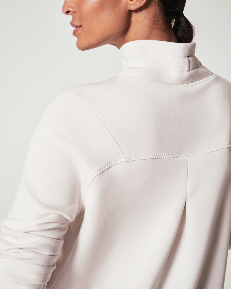 Topy Spanx AirEssentials ‘Got-Ya-Covered’ Pullover Světle Šedé | 6598704-ZA