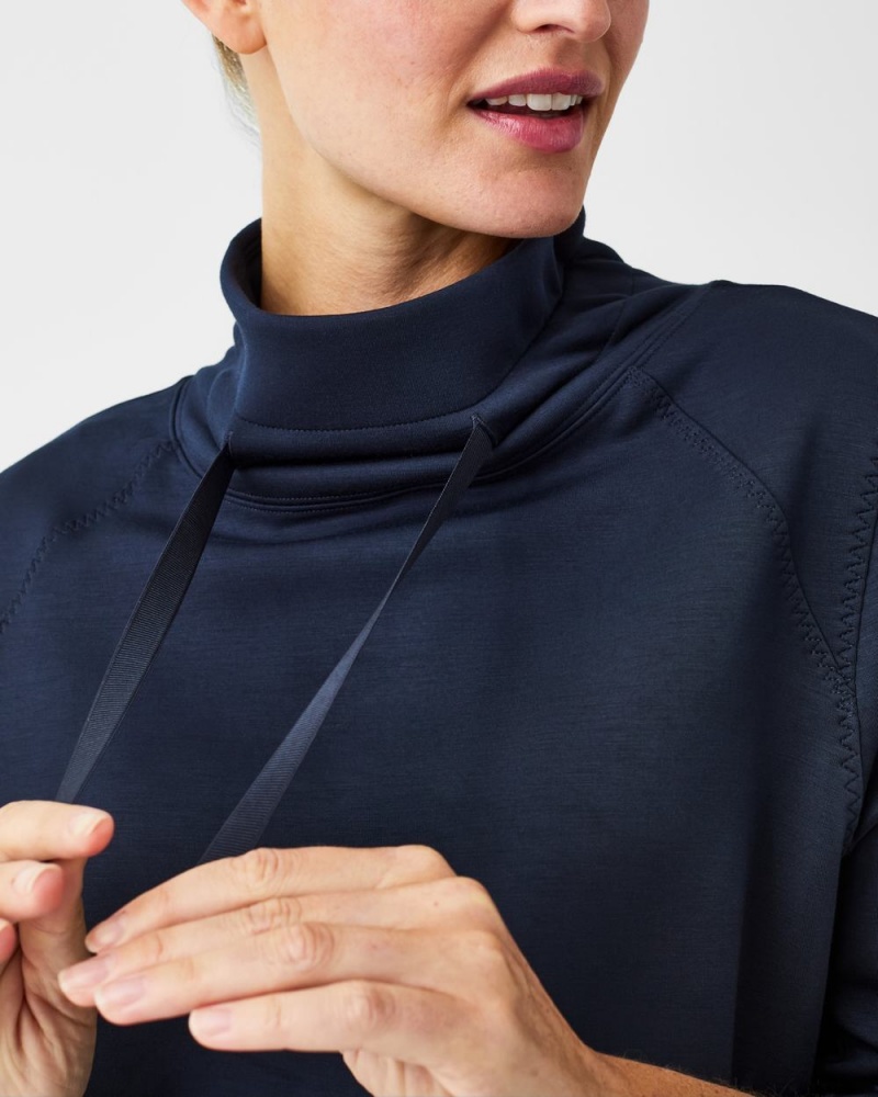 Topy Spanx AirEssentials ‘Got-Ya-Covered’ Pullover Tmavě Blankyt | 9265031-DH