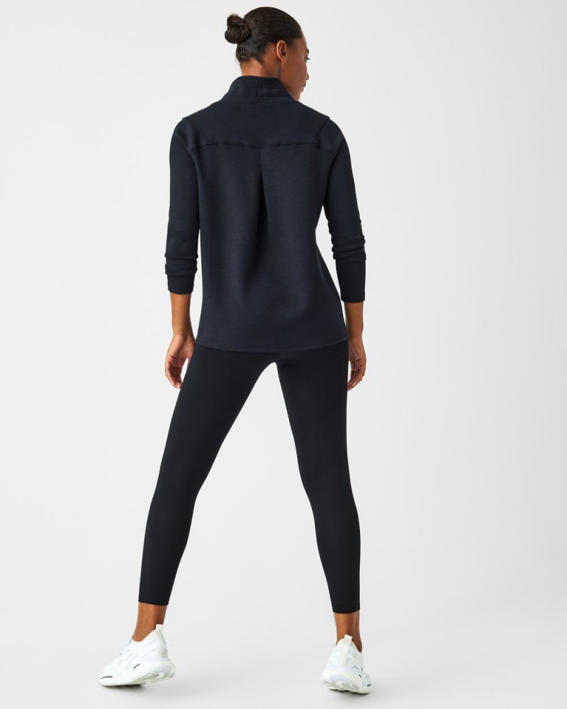 Topy Spanx AirEssentials ‘Got-Ya-Covered’ Pullover Černé | 0537194-UT