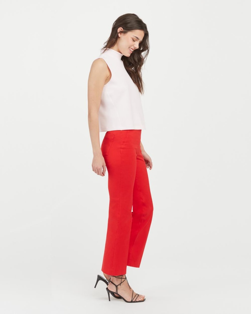 Topy Spanx AirEssentials Mock Neck Růžové | 1958240-KH