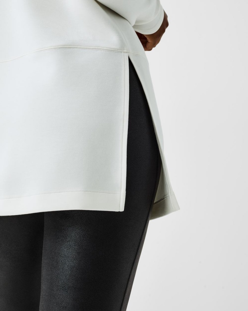 Topy Spanx AirEssentials Turtleneck Tunic Bílé | 5379248-BO