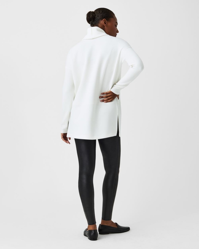 Topy Spanx AirEssentials Turtleneck Tunic Bílé | 5379248-BO