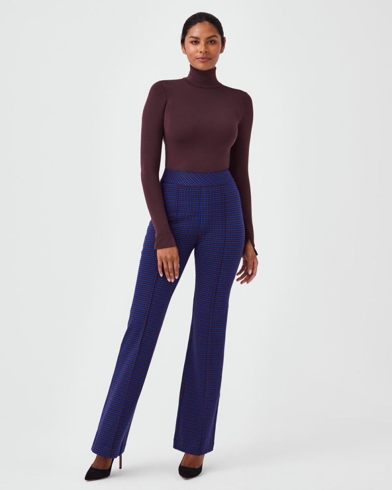 Topy Spanx Better Base Long Sleeve Turtleneck Růžové Čokolády | 8650132-HK