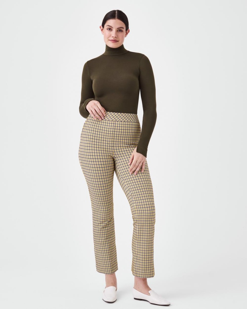 Topy Spanx Better Base Long Sleeve Turtleneck Zelene | 1253986-GE