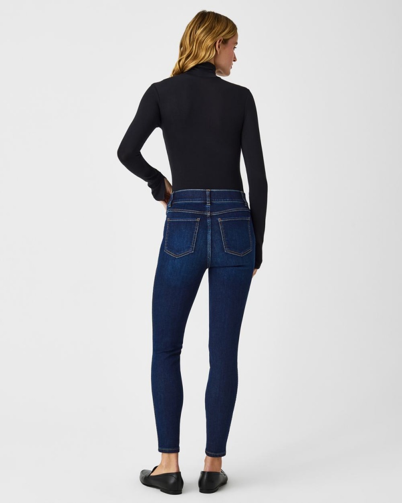 Topy Spanx Better Base Long Sleeve Turtleneck Černé | 4196032-VP