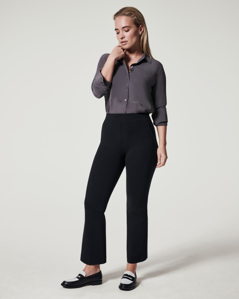 Topy Spanx Low Maintenance Silk Button Down Tmavě Šedé | 8374615-MS