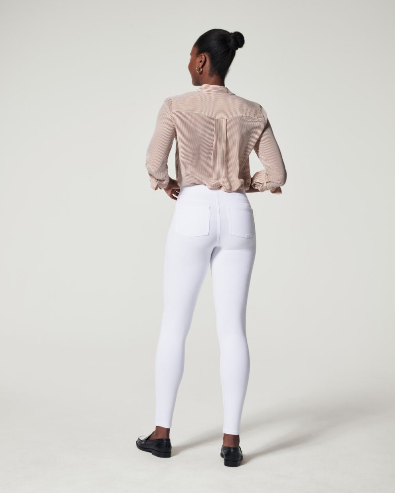 Topy Spanx Low Maintenance Silk Button Down Proužek | 5136890-CM