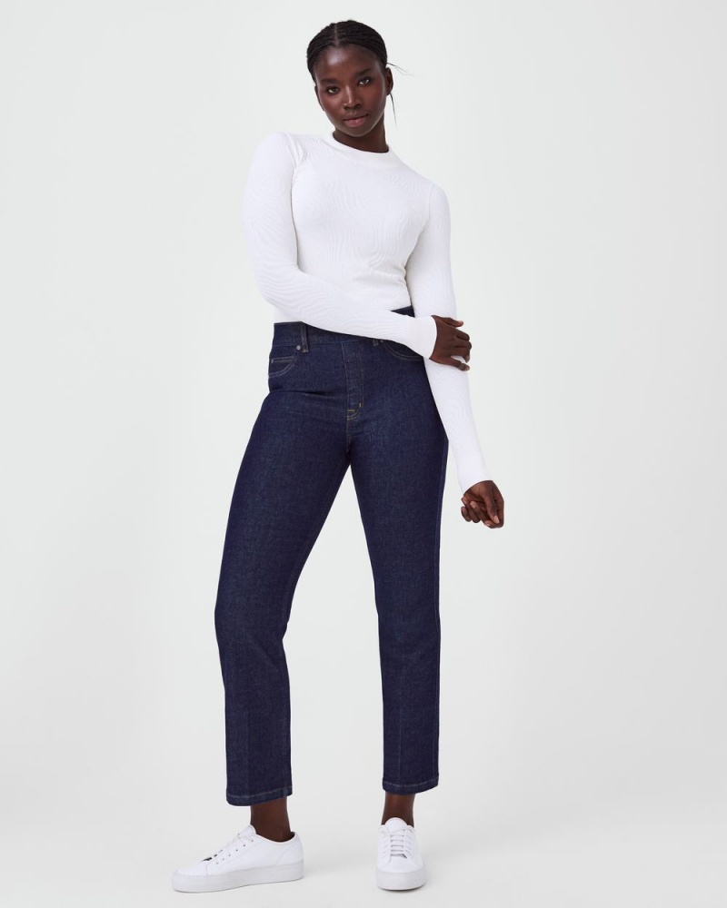 Topy Spanx Seamless Swirl Long Sleeve Shirt Bílé | 6092351-SW