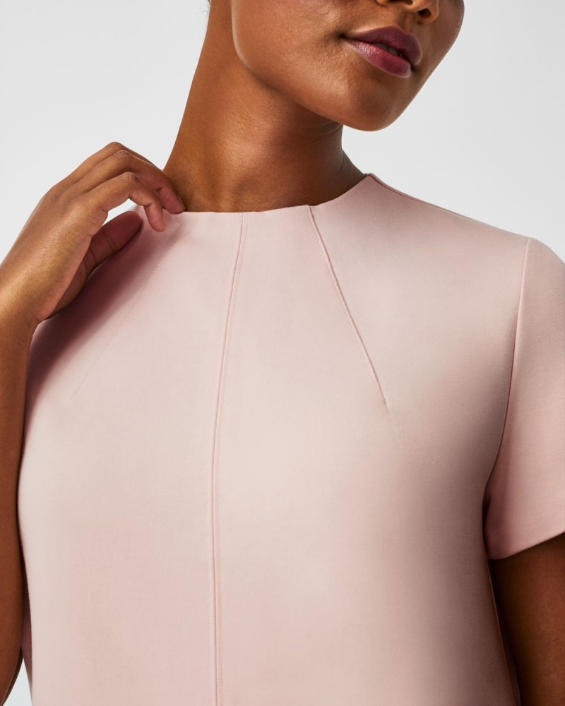 Topy Spanx The Perfect Funnel Neck Růžové | 0194287-MO