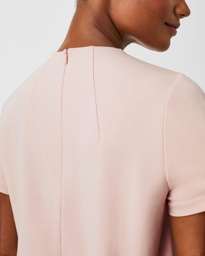 Topy Spanx The Perfect Funnel Neck Růžové | 0194287-MO