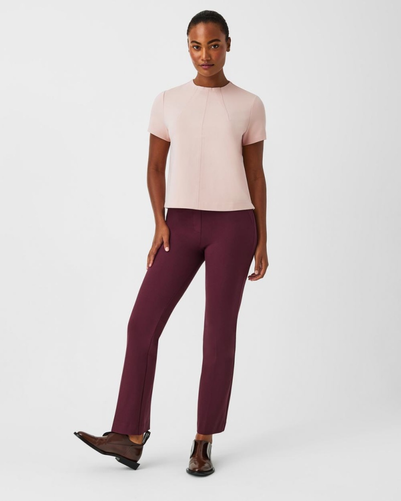 Topy Spanx The Perfect Funnel Neck Růžové | 0194287-MO