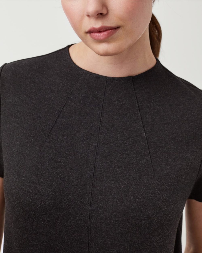 Topy Spanx The Perfect Funnel Neck Šedé | 3695841-HR