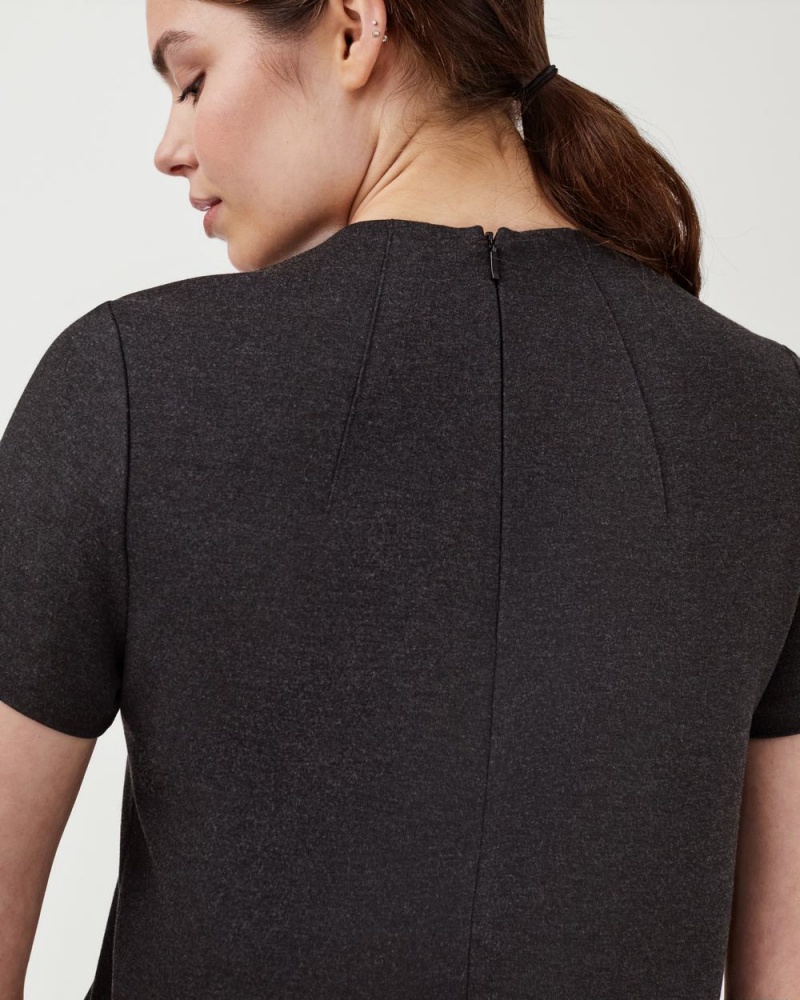 Topy Spanx The Perfect Funnel Neck Šedé | 3695841-HR