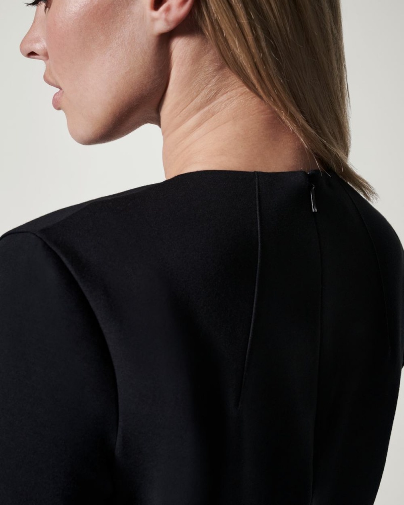 Topy Spanx The Perfect Funnel Neck Černé | 7083169-NH