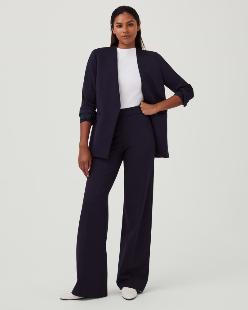 Topy Spanx The Perfect Oversized Blazer Tmavě Blankyt | 7540312-YJ