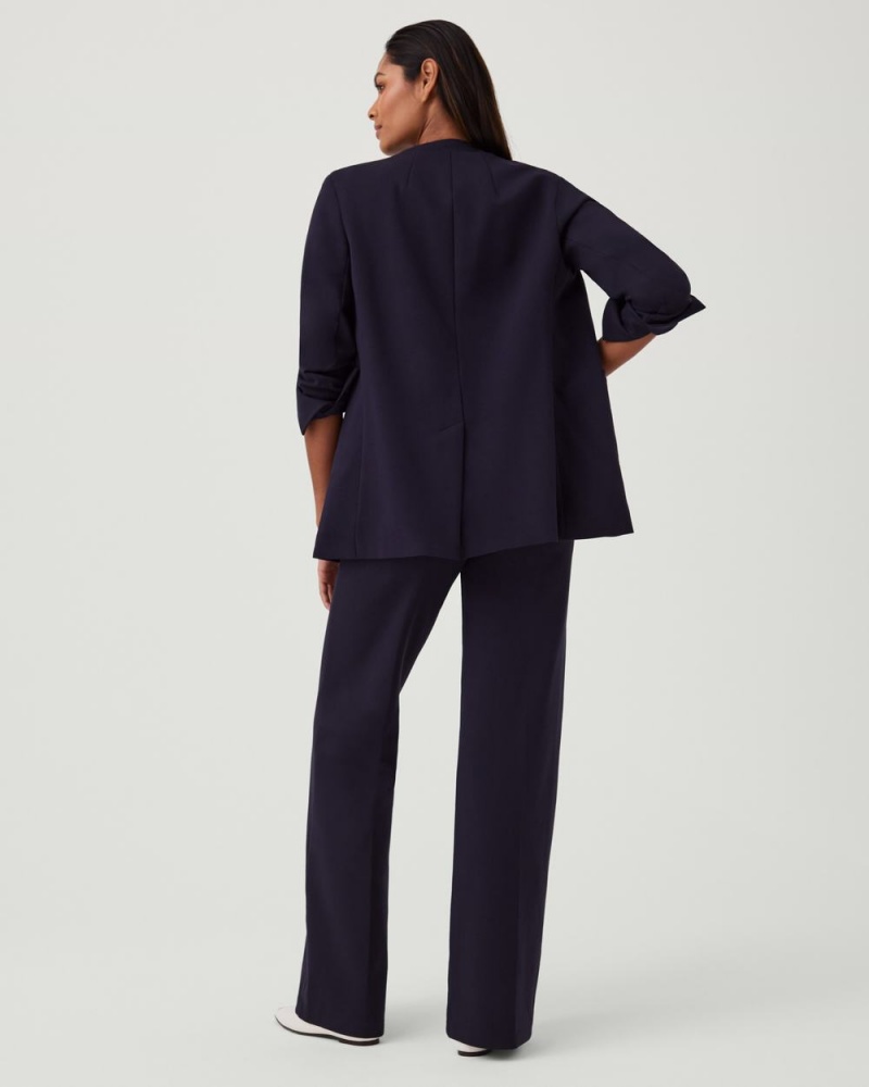Topy Spanx The Perfect Oversized Blazer Tmavě Blankyt | 7540312-YJ