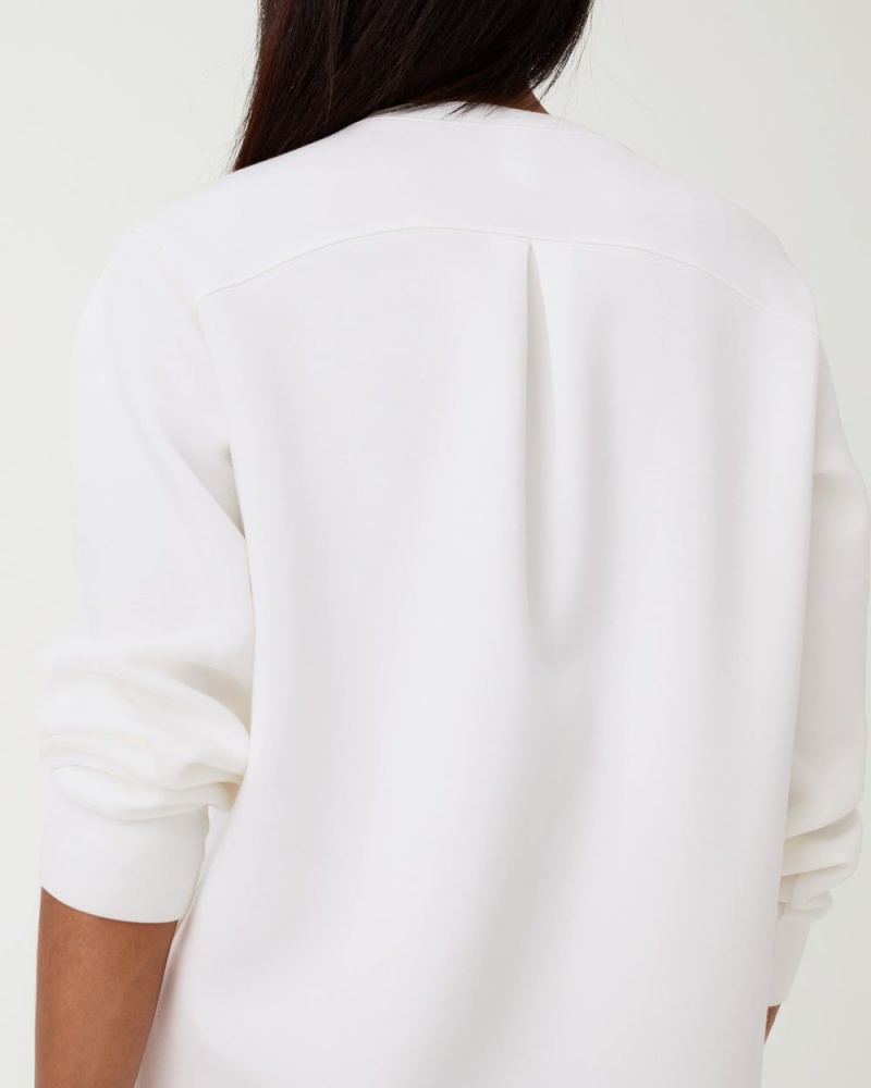 Šaty Spanx AirEssentials Crew Neck Bílé | 3961247-YI