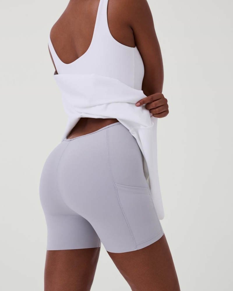 Šaty Spanx The Get Moving Square Neck Tank, 30.5