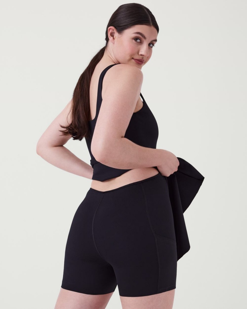 Šaty Spanx The Get Moving Square Neck Tank, 30.5