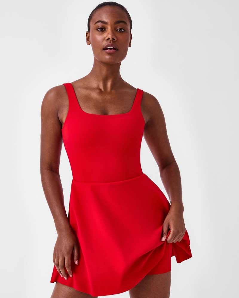 Šaty Spanx The Get Moving Square Neck Tank, 30.5