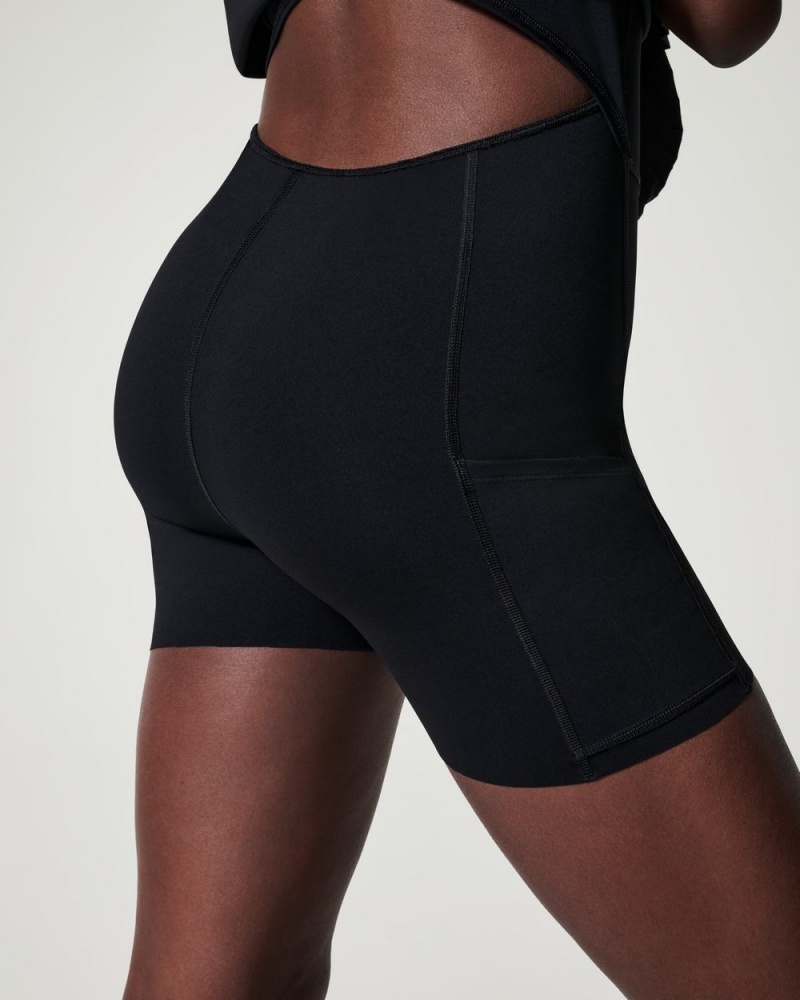 Šaty Spanx Yes, Pleats! Černé | 5976234-UQ